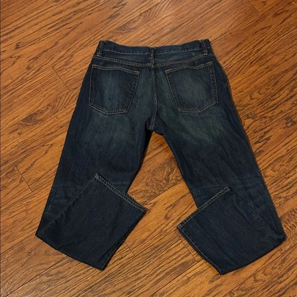GAP Men's Straight Jeans - Dark Blue - Picture 3 of 3